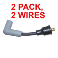 2PACK Mercury Force 30-40-45-50-55-60-75-90-100-115 Wire 5" Spark Plug 813715A9