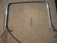 Center Console Grab Rail Top Mount Metallic Bar Bracket 34W"x30H" Sta Steel Boat
