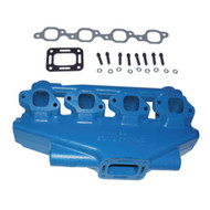 Crusader 7.4-8.1-8.2 V8 GM Exhaust Manifold Center Rise Manifold BARR CR-1-98125