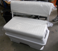 Moeller ST2200P Seat Cooler Livewell 72Qt SwingBack Backrest Boat Center Console