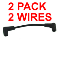 2 PACK 2WIRE Mercury 30-40-50-60 EFI 4Stroke Spark Plug Wire 84-881908T CDM Coil