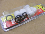 Bilge Drain Nylon Plug O-ring Screw-Driver Transom Boat 5PACK Moeller 20304-10