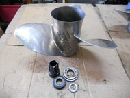 Mercury MIRAGE LH SS. Propeller 15.5" x 17P BRP HUB 3 Blades 48-90159