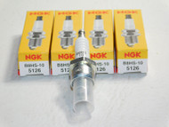4PACK Spark Plug NGK B8HS10 Outboard 5126 Mercury Yamaha Johnson Evinrude Tohatsu
