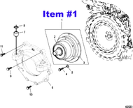 Mercruiser DIESEL Engine Coupler Coupling for Flywheel Housing 805684A2