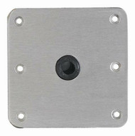 Attwood Swivl-Eze Lock N-Pin Base Plate 7x7 Stainless Steel 67739 Nylon Bushing
