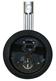 T-H Marine Anchor Handle Lock ALC-1-DP Black Base with Chrome Handle