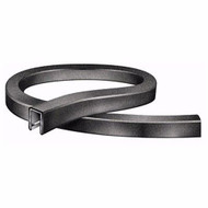 TACO Flexible Vinyl Trim-Self-Locking White 3/16" x 9/16" V301005W25-1 MD
