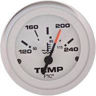 Sierra Lido 65509P Gauge 2" Temperature 120-240F Resistant Water I/O Inboard Univ