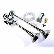 FIAMM Tornado Boat Horns 15&17" w Air Compressor Kit 63230-14 Marine RV Truck