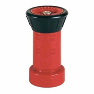 Fire Hose Nozzle 78GPM Polycarbonate IPT 1-1/2" fog/shut-off E15IPT MD
