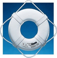 Jim-Buoy JB-W-24 Life Ring Buoy with Beckets 24" Diameter Boat Marine Safety