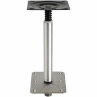 Attwood Swivl-Eze 3/4" Lock'N-Pin Boat Seat Pedestal Post 11" Base 7X7 97739 MD
