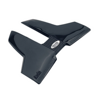 StingRay JR-1 Classic Hydrofoil Fin Stabilizer Junior Black 1.5 to 40 HP Outboard