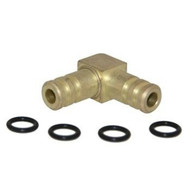 Mercruiser V6-V8 807783A1 Fitting 90 Fuel Pump Mount w Cool Fuel Pump Cooler