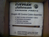 New OEM Johnson Evinrude Remote Control Cable 24' Throttle Shifter 764124