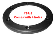 T-H Marine CBR-2-DP Reinforcing Ring for 2" Cable Boot Black Rigging Boat Marine