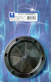 T-H Marine PAIR Utility Grommet UG-3-DP Round Black OD Max 4" Hole 3" Vynil