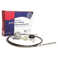 SeaStar SS14715 No-Feedback Rotary Boat Steering System Helm Cable 15' System