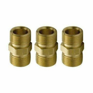3 PACK SeaStar HF-5527 Hydraulic Steering 3/8” Fitting Union Coupling for Hose