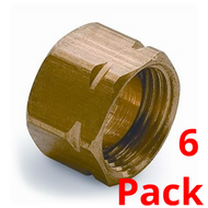 Teleflex SeaStar HF-5526 Nut 3/8" Nylon Tube 6 PACK Boat Hydraulic Steering