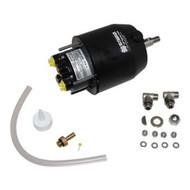 Hydraulic Helm Front Mount UP39FM Uflex Teleflex 2.4 Cubic Inc W/ Bezel Kit