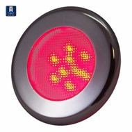 T-H Marine Recessed Puck Light 3" RED 6 LEDs 3 Bezels LED-51848-DP Boat RV
