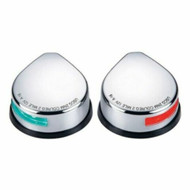 Marpac 7-6555 LED Advantage Side Navigation Lights RED-GREEN Horizontal Mount Boat