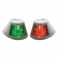 Perko 253 Green/Red Navigation Side Light Horizontal White Mount 253W00DP1