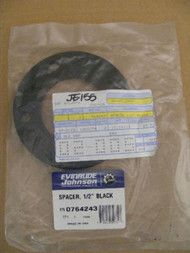 NEW Johnson Evinrude Spacer 1/2" Black 764243