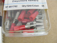 NEW OEM Mercury Quicksilver Connector Female Tab 22-18 x .250 Qty 25  67-851762