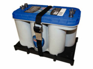 T-H Marine NBH31SSCOPT Battery Tray w Hold Down Strap For Optima D27M/D31M Boat