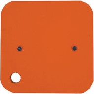 Brownell Boat Stands Plywood 12In X  12In Pad Only - Orange OPLY LC