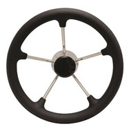 Marpac Stainless Steel Destroyer Steering Wheel Foam Grip Dia 15-1/2" 7402BFC MD