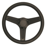 Marpac EDG Steering Wheel 13" Black Rugger Plastic 3/4 Shaft Helm Boat Marine