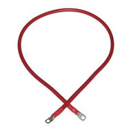 Sterndrive Battery Cable 4 Red 4''or 48''AWG 3/8 Ring Copper Boat