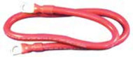 Marpac  .7-4110 Premade Tinned Copper RED Battery Cable 2 AWGx72" or 6' Outboard USCG App
