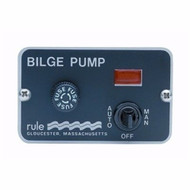 Rule 3-Way Panel Lighted Switches  Deluxe For Auto Float 12 Volts 41 MD