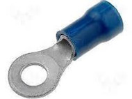 100 Nylon Insulation Ring Terminals Electrical 16-14 AWG #10 BLUE MD