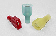 100 Fully Insulated Quick Slides 16-14 AWG BLUE Male MD