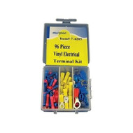 Marpac 96 Pieces Vinyl Electrical Terminal Kit with plastic case .7-4205