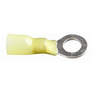 2 Marpac Electrical Heat Shrink Ring Tongues 12-10 AWG #3/8 YELLOW MD 7-3385