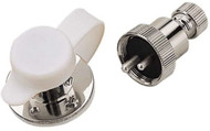 Sea-Dog 426262-1 Polarized 2 Pin Electrical Molded Connector 3 Amp Boat Marine