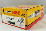 10 PACK NGK Spark Plug BU8H Boat Engine 6431 Mercury Honda Yamaha BRP