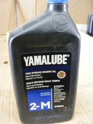 Yamaha Yamalube 2-M Outboard Two Stroke Engine Oil • Quart • 32Oz