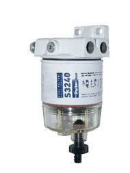 Racor 120R-RAC-01 Gas-Fuel Spin-On Filter-Water Separator Bracket 30GPH Marine