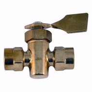 Marpac Brass Shut-Off Valve 2W FM1/4"X1/4"FM" Marine 7-6942 MD