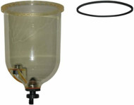 Racor RK11-1606-1 Clear Bowl w/Water Probe Port/Plug for Turbine 900/1000FG2