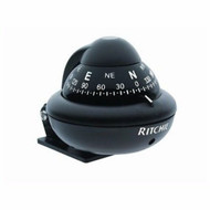 RitchieSport X-10B-M Bracket Mount Compass Traditional Black MD