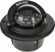 Ritchie Explorer Compass F-50 Flush Mount Traditional Black light 3.75" Hole
